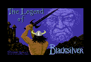 Legend of Blacksilver screenshot 2 for Commodore 64